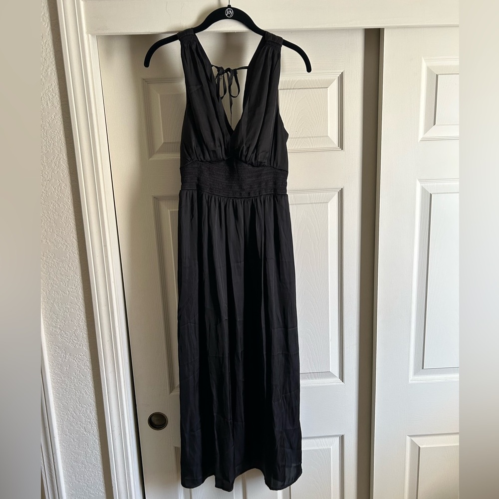 Old Navy Satin Midi Dress